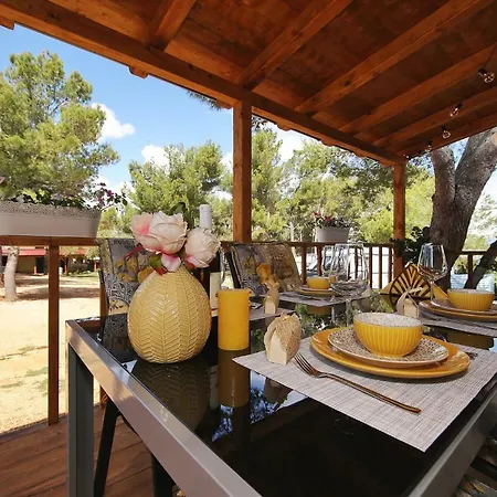 Naturist Camping Fkk Sovinje, Island Pasman - Mobile Homes & Glamping Tents Campsite